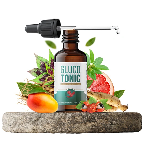 GlucoTonic 6 Ingredients Benefits Chart